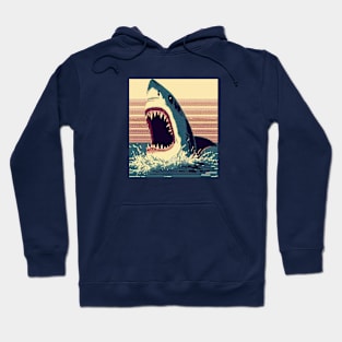 Shark Week Vintage Graphic Hoodie